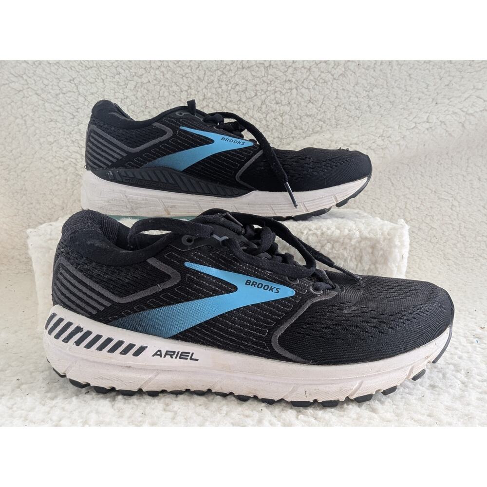 Brooks Ariel 20 Women's Black/Ebony/Blue - Running Shoes - Size‎ 7.5